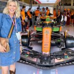Nicki Shields Instagram - 🧡🙌🏼 ‘Fulfilled a childhood dream’ 🥹🥹… When your Dad turns to you in the @F1 pitlane and says that, you know it’s going to be a day to remember. 🧡 Super excited to get closer to the @f1 action than ever before, huge thank you to @salesforce for making it happen. 🙏🏼 Now it’s time to get exploring the British GP, can’t wait to share my experience with you! A quick reminder that YOU can enter for a chance to be trackside this season with Salesforce’s Customer 360 Sweepstakes. Answer four quick questions about your business and that’s it! Good luck 🤞🏼 Check out my link in bio to enter #BritishGP #F1 #Silverstone #salesforce #McLaren #ad