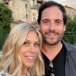 Nicki Shields Instagram – Last few holiday snaps before I start an exciting run of work! (Despite appearances… I’ve still got a while before mat leave starts.. Third child = much bigger bump! What can I say?! 🤷🏼‍♀️) 

😘😘 @marksainthill .. the birthday boy! 🎂

Outfits 🤍💚💙
White dress @beulahlondon 
Green dress @onehundredteddington 
Boys towelling T shirt and shorts @babymoriofficial 

#gordes #cotesdeprovence #southoffrance #holiday #beulahlondon #onehundredteddington #babymori #sorujewellery #luxurylifestyle #pregnancy #thirdtrimester