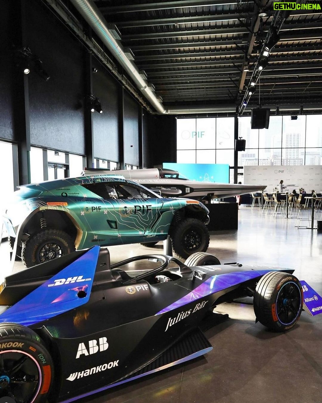 Nicki Shields Instagram - @idriselba and @sirmofarah graced us with their almightly presence today! πππΌπ
Just a few of the special guests in the audience today, as we celebrated the launch of the Electric 360 (@fiaformulae @extremeelive and @e1series), and PIF partnership. An exciting new chapter in electric racing ππΌ Love this sustainably made cream suit from @aligne. Didnβt love the fear of spilling my lunch down it! π€π€π€π€ #formulae #extremee #e1 #electric360 #PIF #motorsportpresenter #sustainablefashion #electric