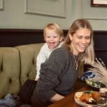Nicki Shields Instagram - When is it too late to say… Happy Christmas?! 🤪 A whirlwind year finished off with a whirlwind Christmas and lots of celebrations… I can’t believe only last year we celebrated Orlando’s first Christmas and now we celebrate Alyra’s. 🥹 The last month has been packed full seeing family and friends and it’s felt so special. I’ve loved having a bit of time off and a reminder that all we really need from life is love and kindness (and loads of childcare!). Hope you were was treated to plenty of love and kindness over this festive period too. 🥰💖🎄 2023 has been a special one but I’m excited about what’s in store for 2024! At this point I should probably say happy new year in case I don’t get back on here for another week! LBD by @nobodyschild 🖤 #happychristmas #betterlatethannever #alyralily #firstchristmas #family #loveandkindness