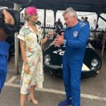 Nicki Shields Instagram - Stepping in back in time! Vintage fashion, iconic cars and flat out historic racing … Goodwood Revival has it all🙌🏼 Delighted to be back on the mic alongside @mr_davidgreen. 🎤🎤 Catch all the action live all weekend on the @goodwoodrrc and @skysportsf1 YouTube channel, and on @itv4 tonight. Thank you to my talented 📸📸 buddies @loujohnsonphoto and @dominic_james_photography And to @grantansbro79 for all the BTS 📸 Wearing @rocknromancevintage Glasses by @retropeepers Styled by @aliceburnfield Make up by @juliasnowdon.mua #goodwoodrevival #historic #racing #vintage #vintagefashion #f1 #itvsport #skysports Goodwood Motor Circuit