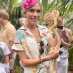 Nicki Shields Instagram - Stepping in back in time! Vintage fashion, iconic cars and flat out historic racing … Goodwood Revival has it all🙌🏼 Delighted to be back on the mic alongside @mr_davidgreen. 🎤🎤 Catch all the action live all weekend on the @goodwoodrrc and @skysportsf1 YouTube channel, and on @itv4 tonight. Thank you to my talented 📸📸 buddies @loujohnsonphoto and @dominic_james_photography And to @grantansbro79 for all the BTS 📸 Wearing @rocknromancevintage Glasses by @retropeepers Styled by @aliceburnfield Make up by @juliasnowdon.mua #goodwoodrevival #historic #racing #vintage #vintagefashion #f1 #itvsport #skysports Goodwood Motor Circuit