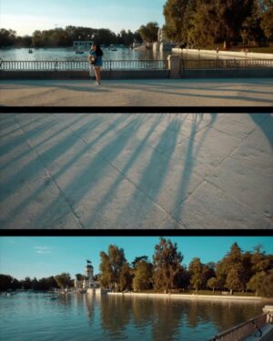 Nicolás Amelio-Ortiz Instagram - Ayer probando aparatos nuevos en el Retiro 🎥📸 Vendí todo mi equipo de cámara anterior y me compré otro para viajes que es la mitad de pesado pero graba con la misma calidad. Es increíble pero comprensible que la tecnología de sensores, estabilizadores y micrófonos avance tan rápido: vivimos en la época que más video consume de la historia. Es un momento único para los creadores audiovisuales 😵‍💫