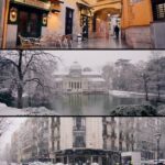 Nicolás Amelio-Ortiz Instagram - Estos dís tuve la oportunidad de documentar el centro de Madrid cubierto de nieve. Un evento histórico que no se repetirá en mucho tiempo, pero que pude vivir y capturar ☺️❄️🎥🎞 Madrid, Spain