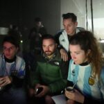 Nicolás Amelio-Ortiz Instagram – La primera vez que vivo el mundial en otro país y encima de rodaje! 🇦🇷 Gracias por darme esta alegría hoy!!! Madrid, Spain