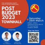 Nicole Seah Instagram – Join @geraldgiam & @jamuslim in our Post-Budget 2023 Townhall on 25 March 2023 to share your views! 

Sign up link in bio.
