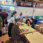 Nicole Seah Instagram - Cool weather greeted us at Fengshan market yesterday, as the team went on our weekly market walks to engage with residents. One of the first residents I spoke to, an elderly lady, said that she was planning to retire her western food stall at one of neighbouring blocks, as the rent had gone up to $6k a month and it was becoming unsustainable for her to run the stall. Some residents voiced out more support measures that they would have liked to have seen in the Budget, such as caregiver leave for people who have to take care of their elderly parents whilst juggling work. It was a fruitful engagement. As much has been said about needing to ensure future generations are taken care of, I hope it will not be a zero sum game for the current generation. A current generation that is presently well taken care of will also bode well for future generations as they are better equipped and more independently able to create a positive future for their kith and kin. Fengshan Hawker Centre