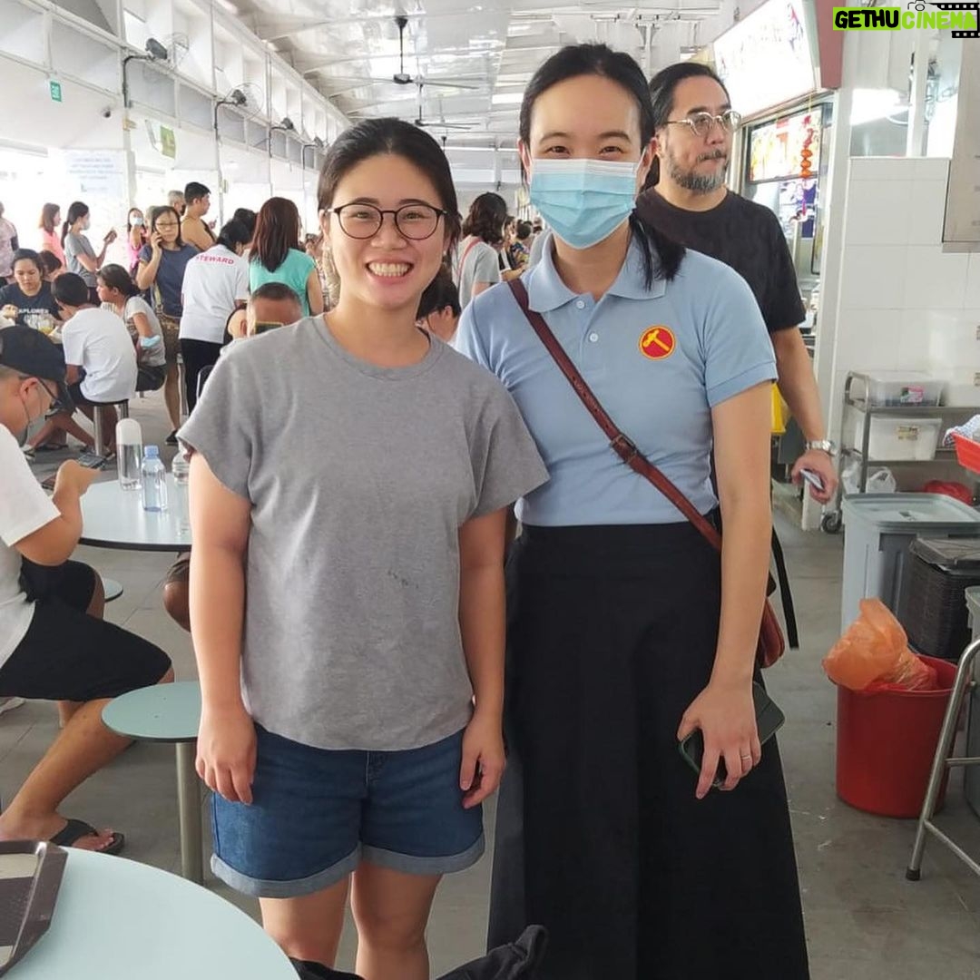 Nicole Seah Instagram - Visited the Bedok Block 216 Hawker Centre hawker centre with @fooseckguan.sg this morning. It was nice to say hello to warm familiar faces, for the young and the “young at heart” residents. The hawker centre welcomed back many residents after a three-month renovation, and it was great to see the same snaking queues for stalls which have been around for decades. The redevelopment and rebuilding of hawker centres are funded by the government when the time is due. Repair and redecoration works of hawker centres may be borne fully by NEA or the town council. It was a puzzling claim when we heard that the MPs fund the reparation of hawker centres from their own coffers, and the resident whom this was communicated to was similarly befuddled. Separately, I spoke to a blue collared worker who worked in a local franchise nearby and she teared up as she recounted an abusive supervisor who used the mop to vent his anger and was verbally abusive towards staff who were low wage workers and could not afford to resign. This individual was fortunate enough to leave the company and found another shift job. Mindful that there are always two sides to a story, I told her that we would be happy to help her file a written appeal to MOM as she was illiterate. She declined and said that she was afraid of the potential consequences as she finds it difficult to land gainful employment. I was not able to ascertain at that stage if the anecdote could be substantiated further. However it was a sombre reflection regardless that low wage workers continue to be on the receiving end of a power imbalance in our workforce, and there needs to be more rights and safeguards in place to ensure their personal safety and dignity in the workplace. Blk 216 Bedok Hawker Centre