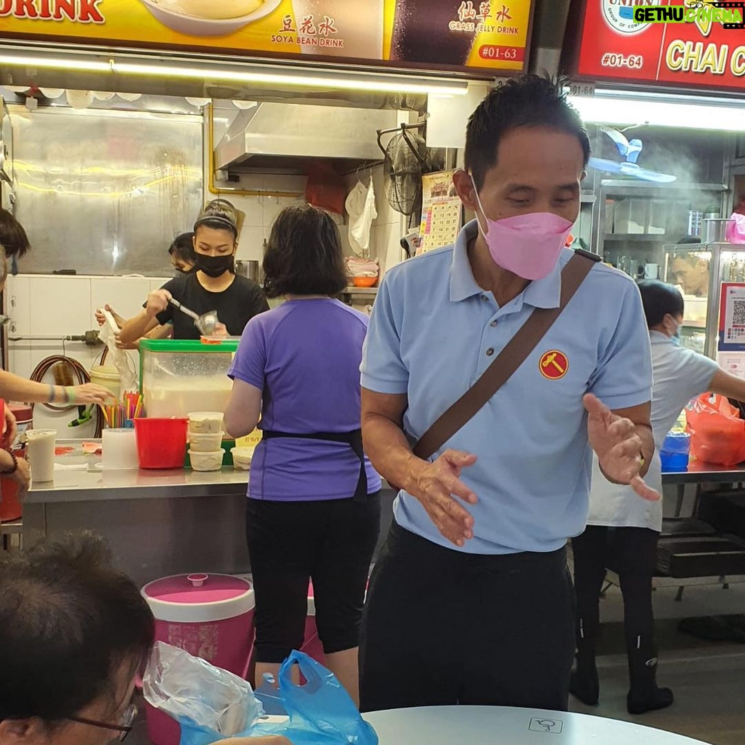 Nicole Seah Instagram - Visited the Bedok Block 216 Hawker Centre hawker centre with @fooseckguan.sg this morning. It was nice to say hello to warm familiar faces, for the young and the “young at heart” residents. The hawker centre welcomed back many residents after a three-month renovation, and it was great to see the same snaking queues for stalls which have been around for decades. The redevelopment and rebuilding of hawker centres are funded by the government when the time is due. Repair and redecoration works of hawker centres may be borne fully by NEA or the town council. It was a puzzling claim when we heard that the MPs fund the reparation of hawker centres from their own coffers, and the resident whom this was communicated to was similarly befuddled. Separately, I spoke to a blue collared worker who worked in a local franchise nearby and she teared up as she recounted an abusive supervisor who used the mop to vent his anger and was verbally abusive towards staff who were low wage workers and could not afford to resign. This individual was fortunate enough to leave the company and found another shift job. Mindful that there are always two sides to a story, I told her that we would be happy to help her file a written appeal to MOM as she was illiterate. She declined and said that she was afraid of the potential consequences as she finds it difficult to land gainful employment. I was not able to ascertain at that stage if the anecdote could be substantiated further. However it was a sombre reflection regardless that low wage workers continue to be on the receiving end of a power imbalance in our workforce, and there needs to be more rights and safeguards in place to ensure their personal safety and dignity in the workplace. Blk 216 Bedok Hawker Centre