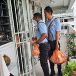 Nicole Seah Instagram - This weekend’s house visits saw the WP East Coast team deliver the last batch of antibacterial body soap to four blocks in Fengshan. Overall, we sent soap to more than ten blocks over the past month with @fooseckguan.sg and @abdulshariff.sg . Grateful for all of heavy lifting effort from the volunteers, as they painstakingly transported, carried and packed several boxes of soap into bags for the benefit of the residents. There seems to be a bit of a flu bug going around alongside the covid wave. Hope that the soap will come in handy in conjunction with sufficient rest and lots of vitamin C!