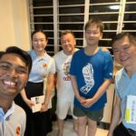 Nicole Seah Instagram - Met inspiring and entrepreneurial Singaporeans at house visits in Simei last evening. Resident L decided to set up his own digital marketing consultancy after being an employee for a few years, and spoke about the need to keep ahead of the trends such as Tiktok in order to remain competitive. Resident H had refurbished his flat into a stunning minimalist abode and designed his new home to accommodate a side hustle and passion in the form of private dining, whilst juggling a demanding job as a trader. The Kampong spirit was also alive in the block, as we noted a bottom-up WhatsApp group chat that was organised for residents to stay connected. Big thanks to our regular volunteers for regularly walking the ground with us. Also a shoutout to WP member and former candidate Frieda Chan, who recently told me about her own startup Synergy Collective, which provides remote counselling and therapy to GP referrals. It’s a worthwhile initiative, and thank you for the nifty tote bag!