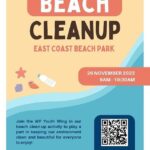 Nicole Seah Instagram - Join us for a beach cleanup at East Coast Park on 26 November 2022! Link to sign up in bio or scan the QR code. See you there!!