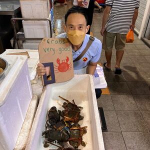 Nicole Seah Instagram - Interesting experience this morning as The Workers’ Party did our Hammer outreach at 85 Fengshan market, Simei MRT, and an area WP has not contested in - Tampines Street 81. Lots of warmth at our usual stomping ground amidst the cool rainy weather. Tampines was energetic and a new experience for many of us, as the area was last visited by WP pre-covid. Hope to see everyone again very soon. Thanks for supporting us and getting a copy of the Hammer.