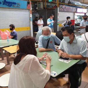 Nicole Seah Instagram - Imagine that your weekly groceries for the family have increased from $60 to $80. And put yourselves in the shoes of a person who is earning $3k a month, versus someone earning $15k a month. For those who live in excess, a GST increase may seem like a mere annoyance. For those who already struggle to put food on the table, such an increase can cause a family to make hard choices such as whether they can even afford a tray of eggs. There is a perfect storm of factors that we cannot control, such as the effects of demand outweighing supply of products, supply chain and manufacturing challenges, covid and the war in Ukraine. That said, we can control one factor domestically. The timing of a GST hike during this period of extraordinary inflation and its staggered rollout over the next few years might also contribute to unintended knock-on effects, as prices go up to absorb costs in anticipation of each hike. This means that many Singaporeans might feel this pinch get progressively worse, and that daily cup of kopi-o as a morning routine might turn into a luxury as time goes by. As we encounter more and more residents at the markets lamenting this point, we do our best to educate on the external factors and why public spending needs to be funded. But one cannot turn a blind eye to the struggles of many, and it begs the question of the timing of a hike for this season that Singaporeans are going through. Blk 16 Bedok South market n hawker centre