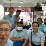 Nicole Seah Instagram - At 216 this morning with @fooseckguan.sg and the EC team. Market visits are critical for us to understand the ground and to also gather feedback, which is usually varied depending on what is of concern to the residents. Today a couple’s feedback was especially provoking as they shared their challenges being a sandwiched class and having to support elderly parents with medical conditions, as well as a child with special needs and psychiatric conditions. They lamented that the current means testing merely checks the number of dependents in a single household and the per capita household income. However in their case, certain layers such as additional medical conditions of family members and out-of-pocket psychiatric expenses for their children are not considered, as well as elderly dependents living in separate household. Therefore the means test might not wholly reflect their financial ability and expenses that they hold. We also had an in-depth discussion on the need for more support in subsidising private healthcare for mental illnesses, and the way mental health patients are assessed in the public healthcare system. This goes back to the crux of what we can do better in terms of policymaking and implementation - While much has been done, we should also constantly work towards inclusivity and ensuring that the varied tapestry of populations are being factored in and considered, especially for circumstances that seem lifelong and complex. On a personal note, grateful for new volunteers and especially a couple who joined us from Bukit Gombak. We are powered by volunteer efforts and pure passion, and that keeps us motivated amidst quieter months. Blk 216 Bedok Hawker Centre