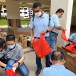 Nicole Seah Instagram - It’s great to be back on the ground, now that baby is a little more settled and have gotten accustomed to life with two kids. Distributed self-care items in Bedok North today with the team. Thanks to our generous donor, we sent out cleaning and hygiene items to residents. Along the way, our longtime EC volunteer Jo-Anne had a very thoughtful idea to bring along a tote bag full of storybooks, which she handed out to families with younger kids. It made me remember that we do not need exorbitant budgets, fancy buildings and infrastructure to make a difference - Sometimes, heart and a resourceful mind would more than suffice. Wishing all a restful long weekend and Selamat Hari Raya Haji to all who celebrate.