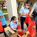 Nicole Seah Instagram - It’s great to be back on the ground, now that baby is a little more settled and have gotten accustomed to life with two kids. Distributed self-care items in Bedok North today with the team. Thanks to our generous donor, we sent out cleaning and hygiene items to residents. Along the way, our longtime EC volunteer Jo-Anne had a very thoughtful idea to bring along a tote bag full of storybooks, which she handed out to families with younger kids. It made me remember that we do not need exorbitant budgets, fancy buildings and infrastructure to make a difference - Sometimes, heart and a resourceful mind would more than suffice. Wishing all a restful long weekend and Selamat Hari Raya Haji to all who celebrate.