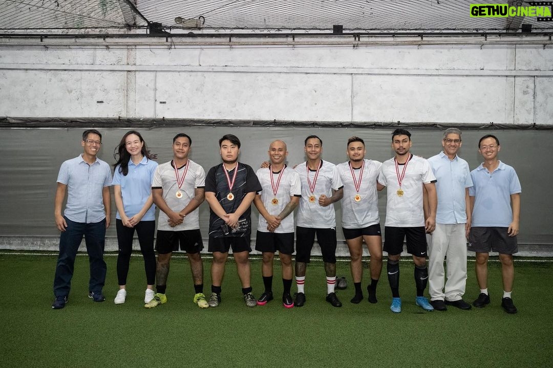 Nicole Seah Instagram - 16 teams and more than 160 attendees including friends and family. A big congratulations to all teams who played their hearts out for the WP Youth Wing Futsal Tournament that took place at The Cage, Kallang! 1st Place: Team Restart 2nd Place: FC Senang Diri 3rd Place: Homegrown (Honorable mention) 4th Place: Joga Bonito We were also honoured to be graced by the presence of Aljunied GRC MPs @geraldgiam and @perera.leon who took a shot at playing some futsal! Special thanks as well to Aljunied GRC MP @sylvialim65 and Quah Kim Song for extending your referee network to us. Thank you to everyone for the participation, camaraderie and sportsmanship. The Cage at Kallang