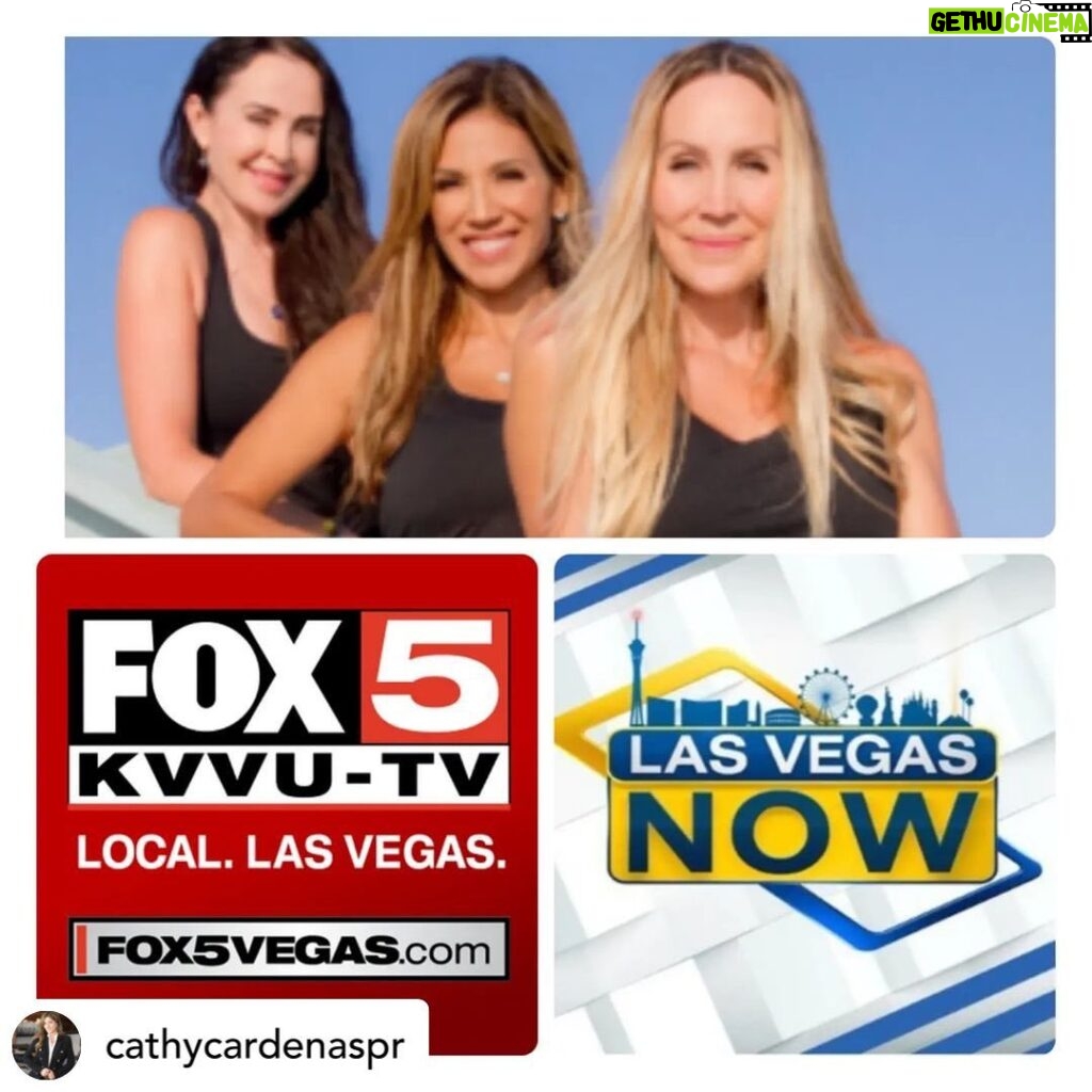 Nicole Stuart Instagram - @cathycardenaspr Tune in today Vegas to Fox and CBS. My clients are sharing their new book! @totalbodybeautiful @mothersintolivingfit @nicolestuartla @andreaorbeck FOX5 Las Vegas