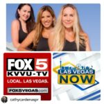 Nicole Stuart Instagram - @cathycardenaspr Tune in today Vegas to Fox and CBS. My clients are sharing their new book! @totalbodybeautiful @mothersintolivingfit @nicolestuartla @andreaorbeck FOX5 Las Vegas
