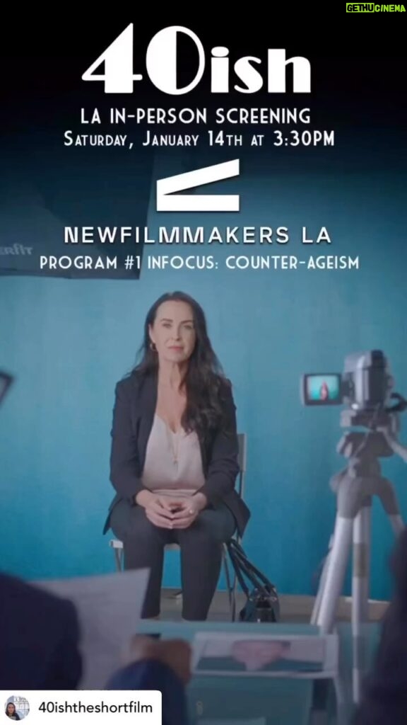 Nicole Stuart Instagram - @40ishtheshortfilm We are honored to be included with @nfmla and if you haven’t seen @40ishtheshortfilm here’s another chance to see it!!! Clink #linkinbio for tickets and info SCHEDULE DETAILS Program #1 – InFocus: Counter-Ageism 3:00 PM – 3:30 PM – Pre-Reception 3:30 PM – 5:30 PM – Program 5:30 PM – 5:45 PM – Audience Q&A NewFilmmakers Los Angeles (NFMLA) hosts its January Monthly Film Festival, spotlighting narratives whose perspectives offer us the world through the lens of aging characters, Kat Mills Martin’s debut feature Wake Up, Leonard, as well as a selection of highlights from our general program. The day starts with InFocus: Counter-Ageism Shorts, a collection of films that tell stories of age and aging from all over the world, capturing protagonists as they navigate changing circumstances, recall pivotal life moments, find their truth and defy the societal expectations of age. NFMLA showcases films by filmmakers of all backgrounds throughout the year, across both our general and InFocus programming. All filmmakers are welcome and encouraged to submit their projects for consideration for upcoming NFMLA Festivals, regardless of the schedule for InFocus programming, which celebrates diversity, inclusion and region by spotlighting communities of filmmakers within our filmmaking community as part of our monthly program. This project is supported in part by the National Endowment for the Arts. ⁣ .⁣@40ishtheshortfilm @traci.s.hays @crc_wonderlass @gcotten @brookielyons @iamtessaferrer @drewschless @algeritawynn @mattmarquez1 @ceciliagms @jacksundmacher @joannescorcia @coogieworld @feochin @nicolestuartla @selinaeichhorn @orbital_bebop @nikkiorrett_mua @detraviadelta joaogomes.photography @coogieworld @ronylove @ronnieral @chasewin @phylliskatzofficial @algeritawynn ⁣@ANDREALWIN .⁣ .⁣ .⁣ .⁣ #actor #cinema #cinematic #cinematography #cinematographyby #cinematographyvideo #cinephilecommunity #director #dop #drama #filmcommunity #filmcrew #filmfestival #filmisnotdead #filmmakersworld #hollywood #horrormovies #movie #moviebuff #moviequotes #movies #moviescenes #onset #producer #setlife #sony #videographer #videography