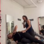Nicole Stuart Instagram - I love multi-tasking and I’m really good at it!! 🌟 New York City + Pilates = Perfect Match! 🗽💪 Love working with friend and colleague @grasshopperpilates I can’t help but fall in love with two things: Pilates and the bustling streets of NYC! 🌆✨ There’s something magical about practicing Pilates in the heart of this vibrant city, where inspiration is everywhere you turn. Every visit to NYC is an opportunity for me to deepen my Pilates practice and learn from the best instructors this city has to offer. From classic studios to trendy boutique gyms, the possibilities are endless. 🏋️‍♀️💃 Whether it’s honing my alignment, exploring new exercises, or discovering innovative Pilates equipment, I’m always eager to expand my knowledge and refine my skills. The Pilates community in NYC is incredibly supportive and thriving, and I’m grateful for every chance I get to be a part of it. 🙌❤️ The energy of the city fuels my passion for Pilates, pushing me to strive for excellence in every movement. From the graceful flow of the Hundred to the challenge of the Teaser, I’m constantly inspired to take my practice to new heights. If you’re a Pilates enthusiast like me, I highly recommend visiting NYC to experience the incredible Pilates scene firsthand. It’s a place where you can immerse yourself in the art of mindful movement and connect with fellow Pilates lovers from all walks of life. 🌈✨ So, here’s to the love affair between Pilates and NYC! 🥂 Let’s continue to learn, grow, and support each other in this beautiful journey of strength, flexibility, and self-discovery. 💪❤️ #PilatesInNYC #PilatesLove #MindfulMovement #PilatesCommunity #AlwaysLearning #NYCLife #PilatesJourney #CityOfInspiration