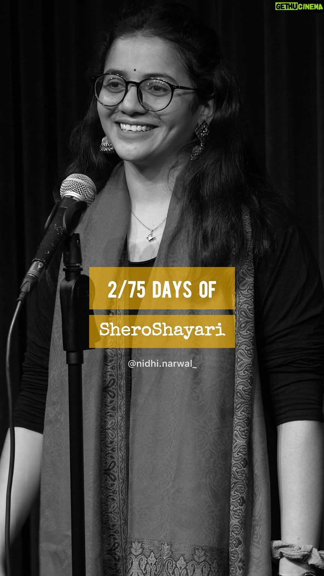 Nidhi Narwal Instagram - Day 2 of #75daysofsheroshayari ✍️✨ जैसे जाते हैं कपड़ों से रंग सभी जैसे सालों में से हर त्यौहार गया दिल से उसका जाना एकदम ऐसा था जैसे मानो के सारा घर-बार गया 🍂 ~nidhi narwal #75dayschallenge