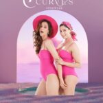 Niharica Raizada Instagram - 🌺 Dive into summer vibes with the Malibu Rose One Piece! 🌊 Limited stock available, so snag yours now at tannedcurves.com, beach elegance and make a splash! 💖 #MalibuRose #SummerStyle @official_niharica_raizada @theanoushka.chauhan Mumbai - The City of Dreams