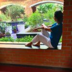 Niharica Raizada Instagram – Day 1 of my retreat at the @abhyasschoolofyoga 

Calming experience….

Did Surya Namaskar many many times, and will be doing Pranayam 2 times.

A very different way of living, but I think a more conscious and higher sense of being type of living.

“ॐ सह नाववतु। सह नौ भुनक्तु। सह वीर्यं करवावहै। तेजस्वि नावधीतमस्तु मा विद्विषावहै।ॐ शांतिः शांतिः शांतिः॥”
“Om Sahana Vavatu, Sahanau Bhunaktu, Sahaveeryam Karavavahai, Tejasvi Navadhitamastu, Ma Vidvishavahai, Om Shanti Shanti Shantihi.”
