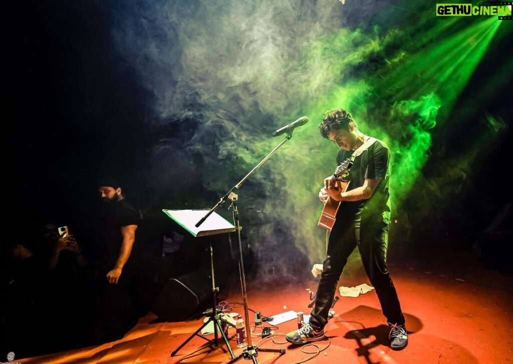 Nikhil D'Souza Instagram - Mad photos from last weekend’s gig @pyrokinesis_aec .. I’ll be back in Guwahati soon for an Indie gig so watch out for that, you guys. And see you then! 📸: @thatonegreykid