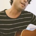 Nikhil D'Souza Instagram - Midnight jammin’ with James Bay’s “Let it go” #singersongwriter #latenight #cover #jamesbay #acoustic