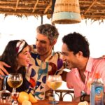 Nikhil D'Souza Instagram - A magical track that transports you to a completely different world where time ceases to stop - That’s how special ‘Sham Sunset Edition’ is for me! Inspired by the mesmerizing sunset, this experience has been a celebration of a lifetime. Here's a glimpse of my favorite moments with Bombay Sapphire's Sunset Edition & my buddies for life @jimsarbhforreal & @sabazad It's these little moments that make life more magical & worthwhile 🌈💕 #BombaySapphire #StirCreativity @bombaysapphire @onlymuchlouder Styled by @drashtidantara / Hair @zidosalon / Make up @zahabia