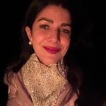 Nimrat Kaur Instagram - Put on a red lip, combed my safari hair, blinged up with a sparkly scarf!! Wishing you all a very very veryyyyy happy new year from me and mine to you and yours!!! Smiles, pouts, the greatest adventures and the best of love and luck this coming New Year 🥂♥️🍀 #happynewyear #happy2024 #loveandlight Deep Jungle