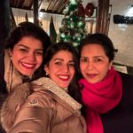 Nimrat Kaur Instagram - Put on a red lip, combed my safari hair, blinged up with a sparkly scarf!! Wishing you all a very very veryyyyy happy new year from me and mine to you and yours!!! Smiles, pouts, the greatest adventures and the best of love and luck this coming New Year 🥂♥️🍀 #happynewyear #happy2024 #loveandlight Deep Jungle