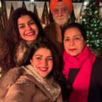 Nimrat Kaur Instagram - Put on a red lip, combed my safari hair, blinged up with a sparkly scarf!! Wishing you all a very very veryyyyy happy new year from me and mine to you and yours!!! Smiles, pouts, the greatest adventures and the best of love and luck this coming New Year 🥂♥️🍀 #happynewyear #happy2024 #loveandlight Deep Jungle