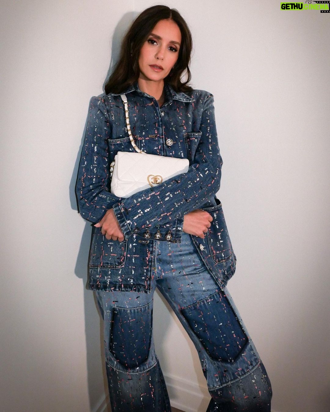 Nina Dobrev Instagram - @chanelofficial 💌 #TribecaFilmFestival