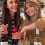 Nina Dobrev Instagram – sip, sip, hooray🍷
Celebrate National Wine Day!! 20% off 4 or more bottles of @freshvinewine + free shipping🎉