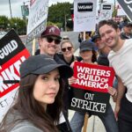 Nina Dobrev Instagram - it all starts on the page. it’s gotta be fair #wgastrike #wgastrong @wgawest @wgaeast