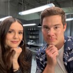 Nina Dobrev Instagram - after talking with @adamdevine about #TheOutlaws movie that comes out on July 7th on @netflix … I’ve been convinced to change my career and become a (temporary) tattoo artist
