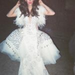 Nina Dobrev Instagram - which bridal look from #TheOutlawsMovie do you prefer??? 👰🏻‍♀️💋