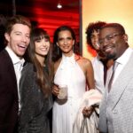 Nina Dobrev Instagram – Red hot on the red carpet. My heart is so happy. Love this new family ♥️ #TheOutlaws July 7th on @netflix