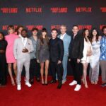 Nina Dobrev Instagram – Red hot on the red carpet. My heart is so happy. Love this new family ♥️ #TheOutlaws July 7th on @netflix