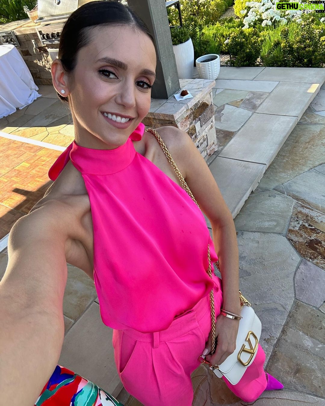 Nina Dobrev Instagram - the perfect day for the perfect pair ♥️ I couldn’t be happier to celebrate @arielle & @mattcutshall ’s one of a kind love on their special day as they say “I DO”. YOU DID THE DAMN THING! I love you both so much 😭. #NEWLYWEDS #FriendZoneToEndZone
