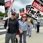 Nina Dobrev Instagram - it all starts on the page. it’s gotta be fair #wgastrike #wgastrong @wgawest @wgaeast