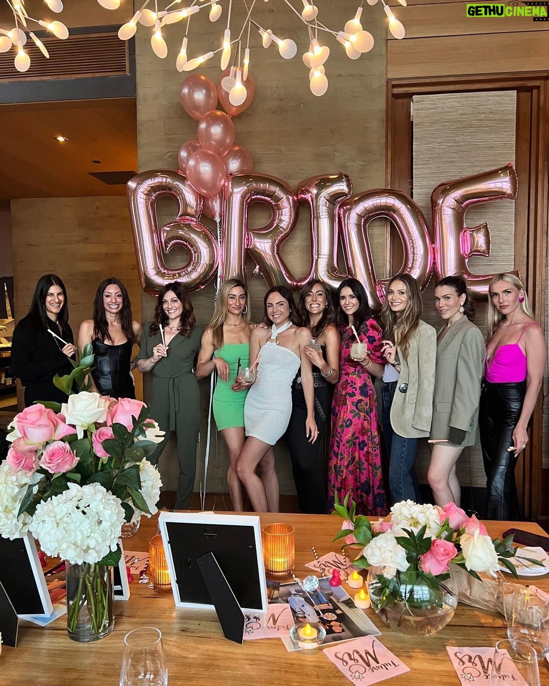 Nina Dobrev Instagram - she said yes, we said tequila! a night celebrating @nobread is a night well spent. #BecomingBruno 👰🏻♀️🎉