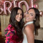 Nina Dobrev Instagram - she said yes, we said tequila! a night celebrating @nobread is a night well spent. #BecomingBruno 👰🏻‍♀️🎉