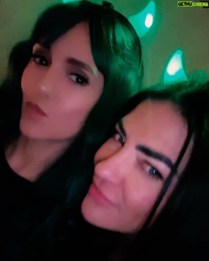 Nina Dobrev Instagram - happy belated bday @jessicaszohr you sexy green machine! 💚💚💚 what happens in Vegas stays in (my security camera footage) Vegas! Love you to the moon and back Las Vegas, Nevada