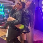 Nina Dobrev Instagram - happy belated bday @jessicaszohr you sexy green machine! 💚💚💚 what happens in Vegas stays in (my security camera footage) Vegas! Love you to the moon and back Las Vegas, Nevada