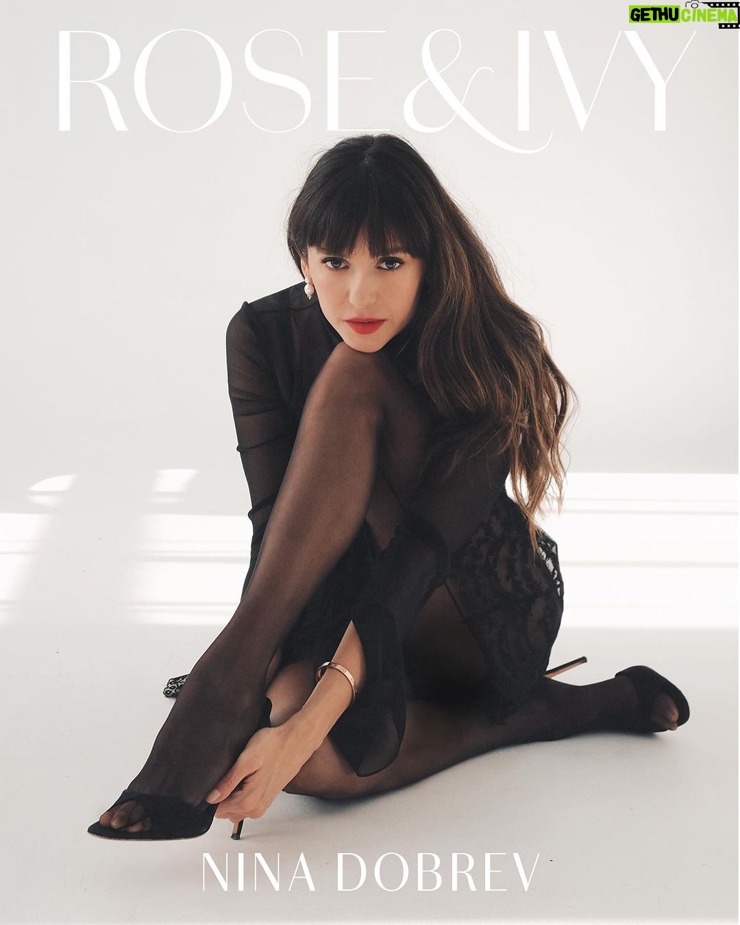 Nina Dobrev Instagram - Cover of @roseandivyjournal in support of both my films SICK GIRL & THE BRICKLAYER Both available On Demand now!