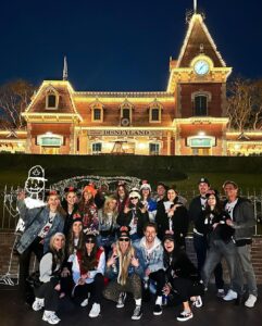 Nina Dobrev Instagram - Happiest surprise on the happiest day at the happiest place on earth. Some of my closest friends surprised me on January 9th … and I have to say I am HARD to SURPRISE. I always know what’s up. But they got me good. I’m still in shock to be honest. Feeling incredibly lucky, celebrated, loved, grateful and appreciative of all the wonderful souls I am fortunate to surround myself with. When it comes to friends, I definitely hit the jackpot. Huge thank you to my love @shaunwhite for orchestrating the whole thing! You sneaky lil devil ♥️🥰🫶🏼😍😘 love you